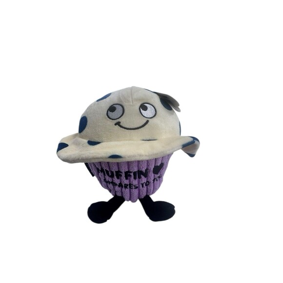 "Muffin Compares To You" Plush Blueberry Muffin Punchkins Fast Shipping - Picture 1 of 10